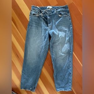 Abercrombie & Fitch Curve Love High Rise Mom Jean